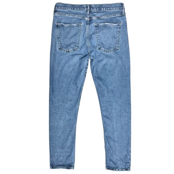 AGOLDE Toni Mid-Rise Slim Straight Ankle Jeans Medium Wash Size 28 - Picture 5 of 9